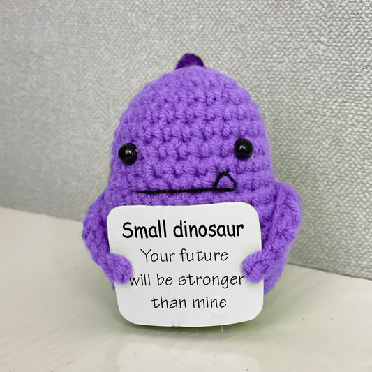 The Little Friend of Positivity — Dinosaur (Purple)