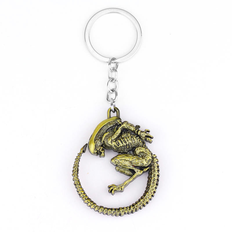 Alien Xenomorph Battle Keyring