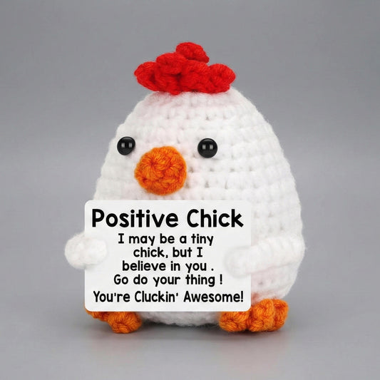 The Little Friend of Positivity — Chicken (White)