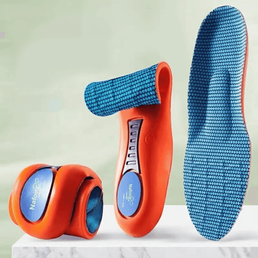 Shock-absorbing insoles for knee support (1 pair)