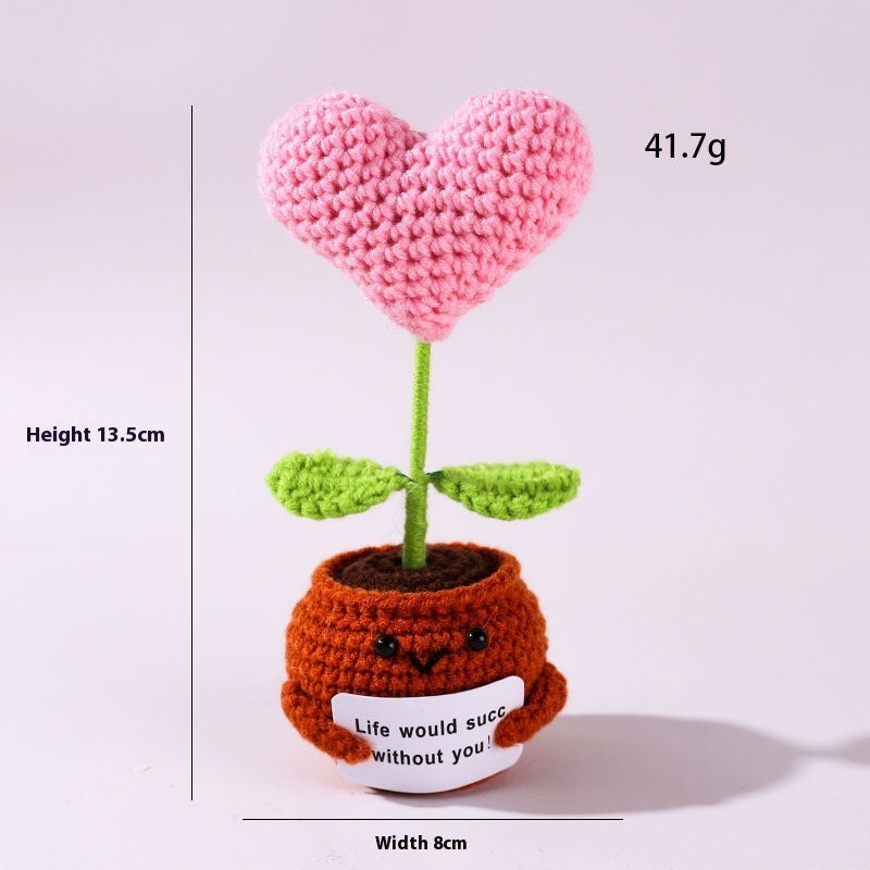 The Little Pot of Positivity — Heart (8 colours)