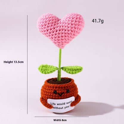 The Little Pot of Positivity — Heart (8 colours)