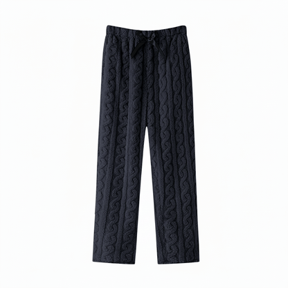 Waffle Knit Pyjama Trousers For Ladies