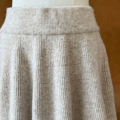 V‑neck Button‑Through Knitted Dress and Top Co‑ord Set