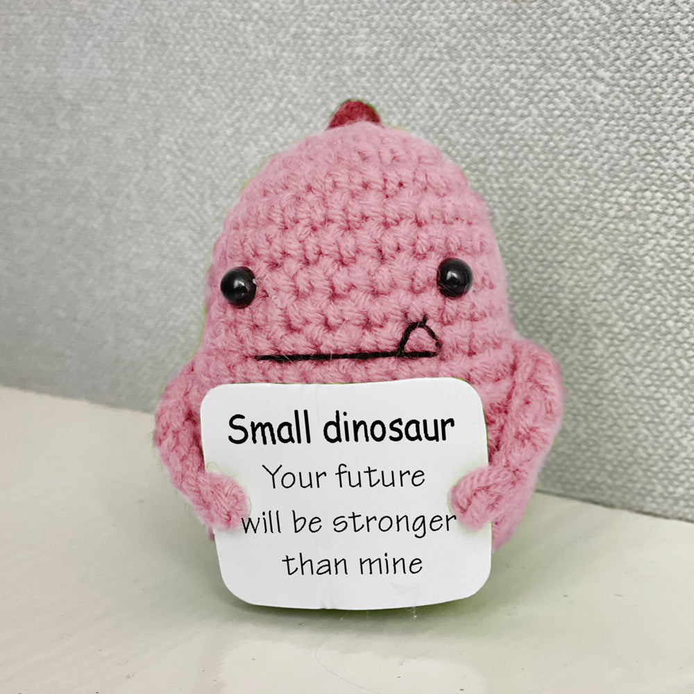 The Little Friend of Positivity — Dinosaur (Pink)