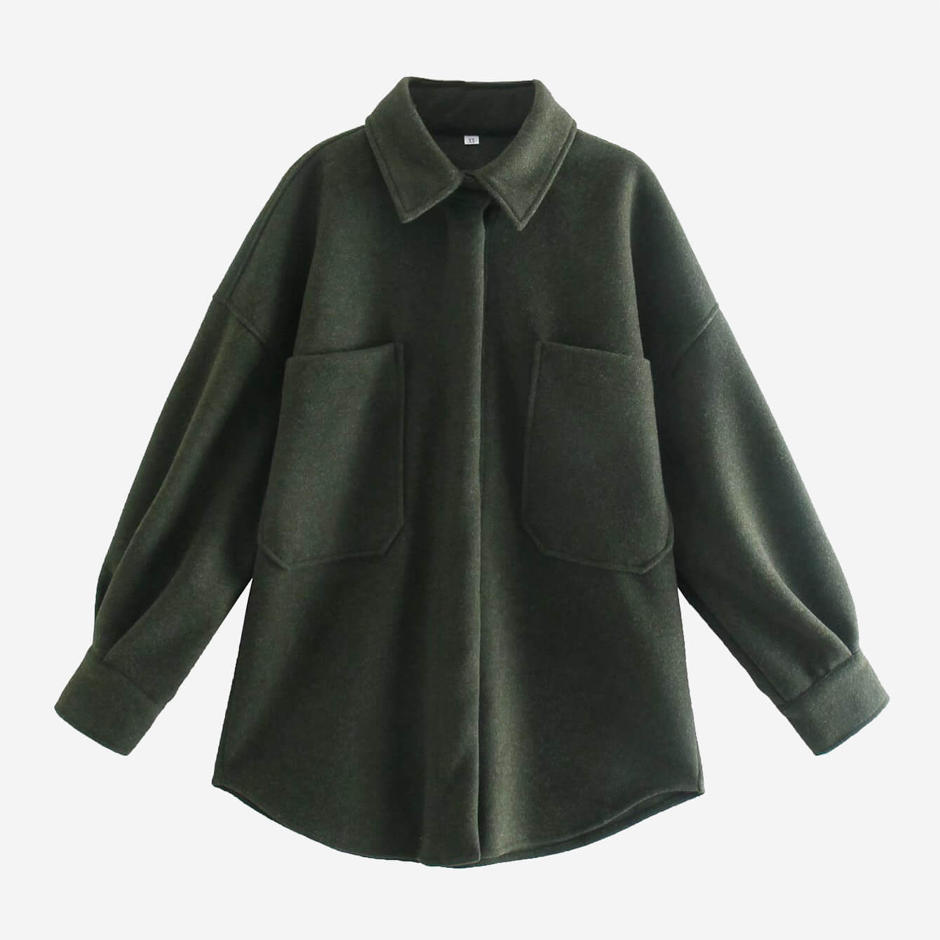 Classic Knit Blouse Autumn Winter Fresh Relaxed Fit Shirt Jacket