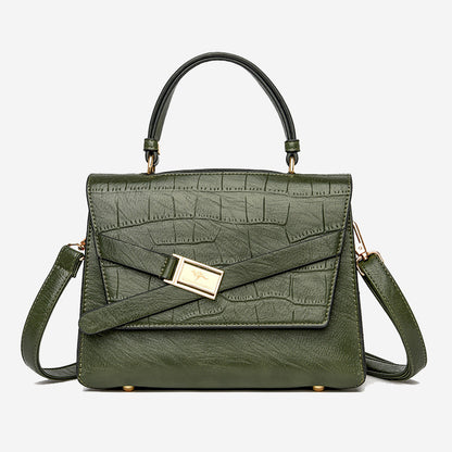 Genuine Leather Pebble Tote – Stylish & Spacious Shoulder Bag