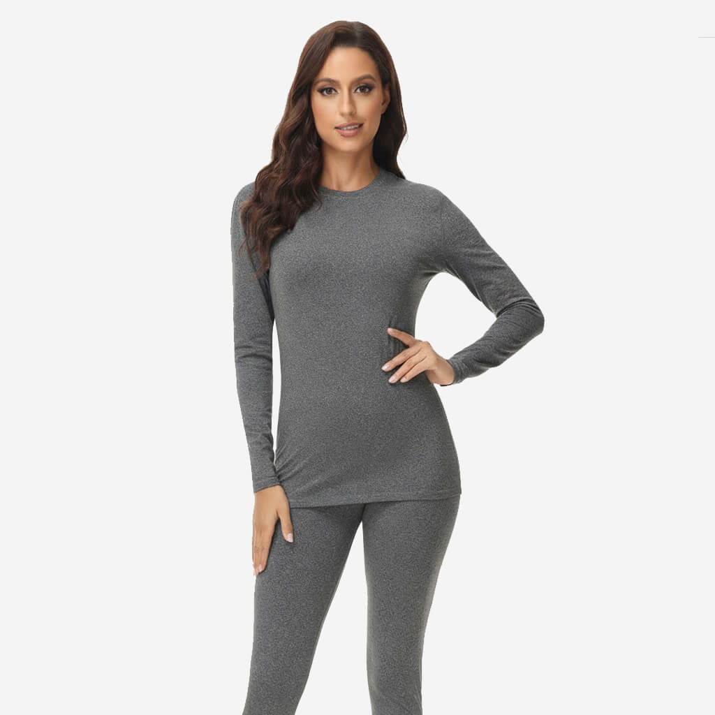 Ladies' Crew Neck Thermal Base Layer Set