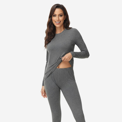 Ladies' Crew Neck Thermal Base Layer Set