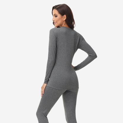 Ladies' Crew Neck Thermal Base Layer Set