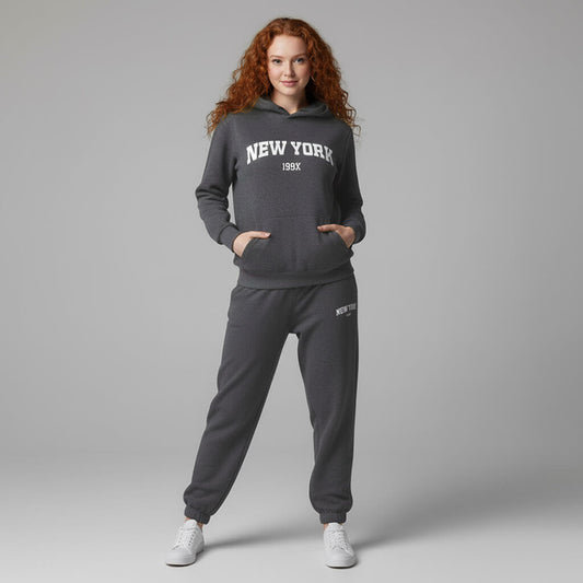 Unisex Hoodie & Joggers Set (White Label)