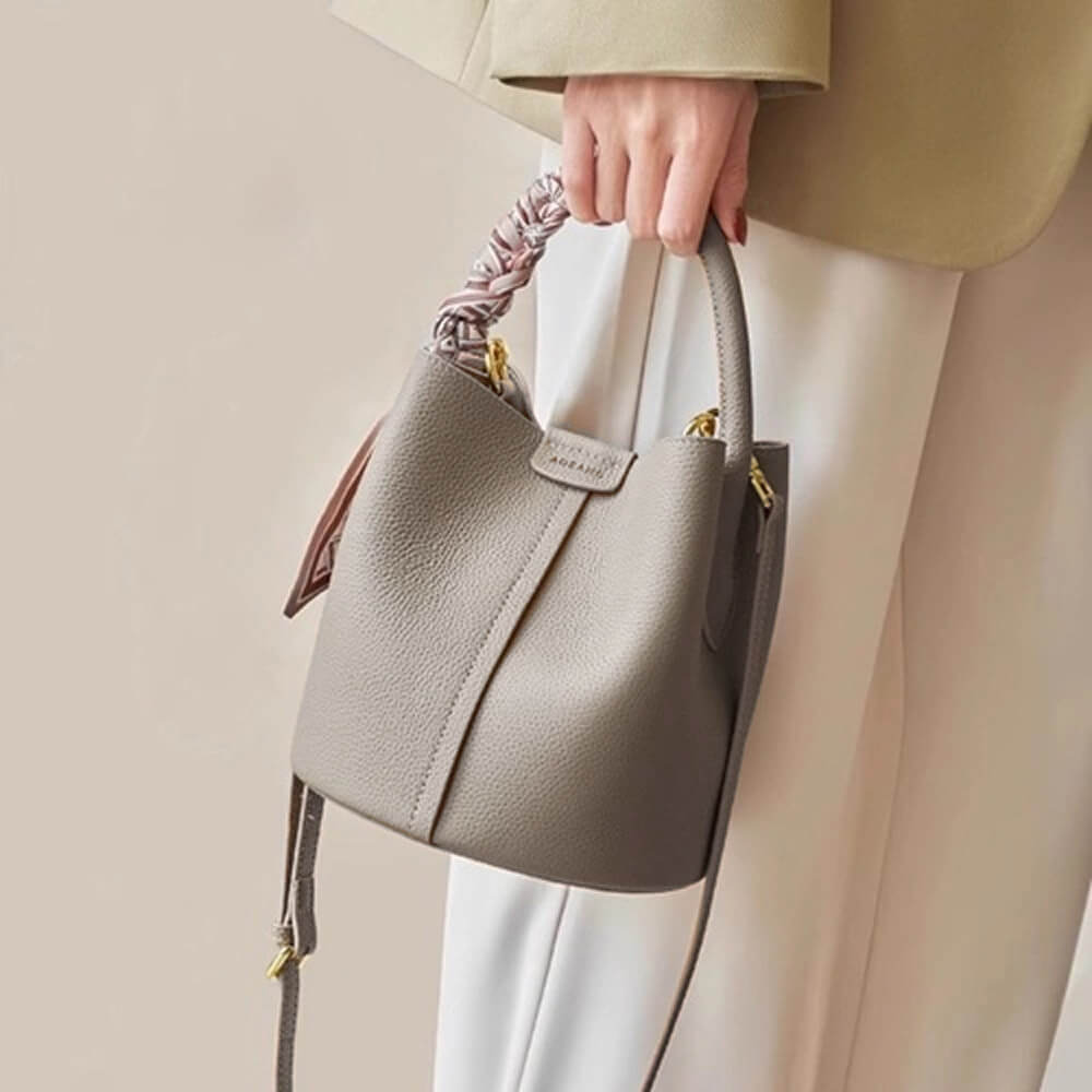 Premium Leather Modern Design Tote Handbags Ladies