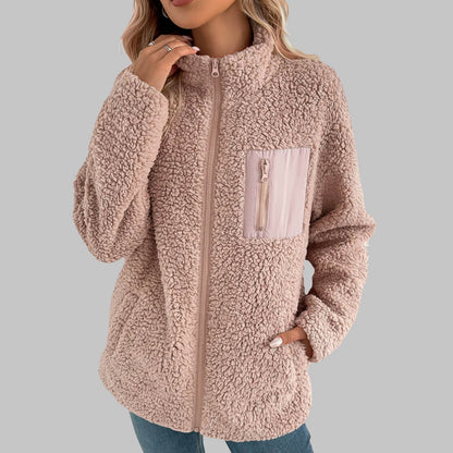 Soft Wool‑Blend Long Coat with Refined Drape