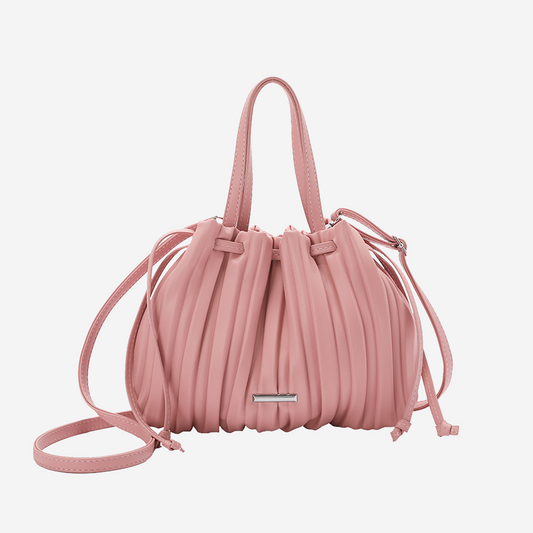 Casual Vintage Folded Wrinkled Sky Handbag