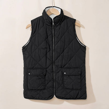 Women's Cosy Reversible Quilted Gilet