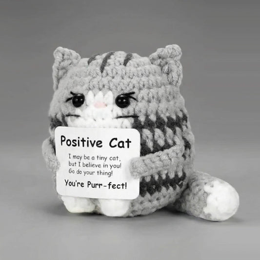 The Little Friend of Positivity — Silver Tabby