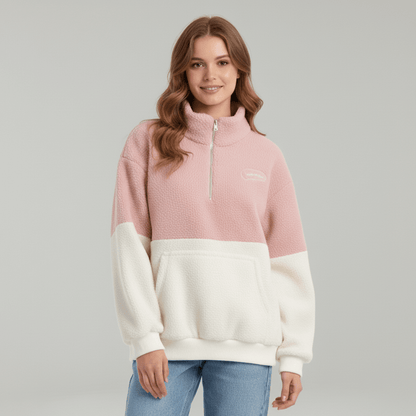 Plush High-Neck Jacket