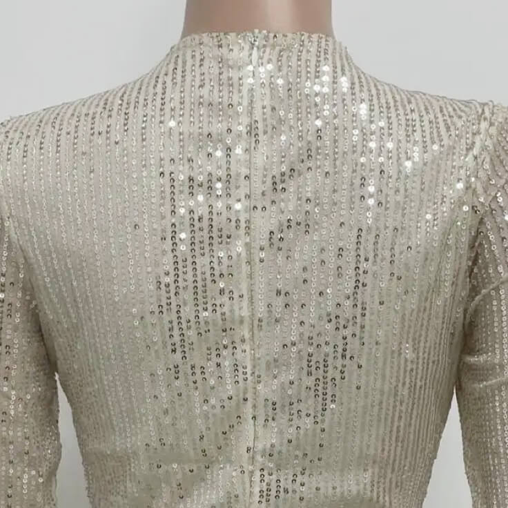 Full‑Length Sparkle Jumpsuit