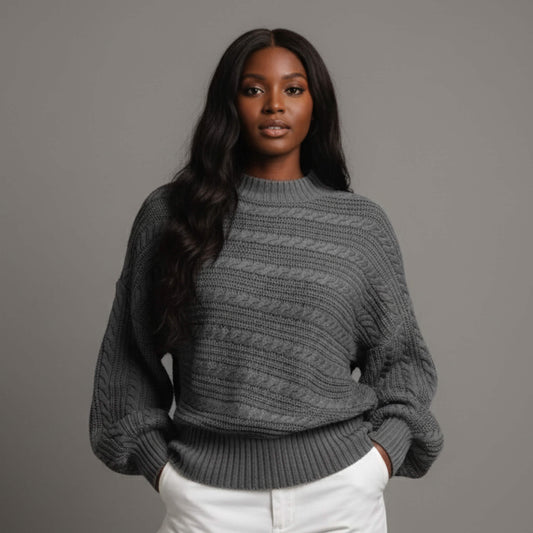 Twist-Knit Jumper