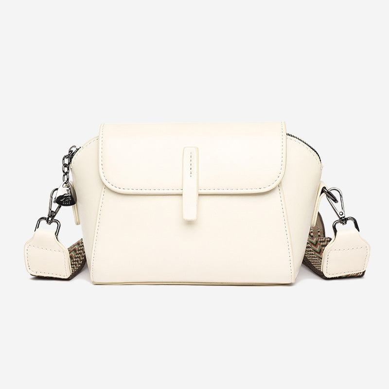 Elegant Oil Wax Leather Handbag