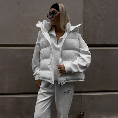 The Chic Hooded Puffer Gilet