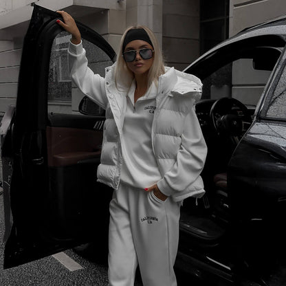 The Chic Hooded Puffer Gilet