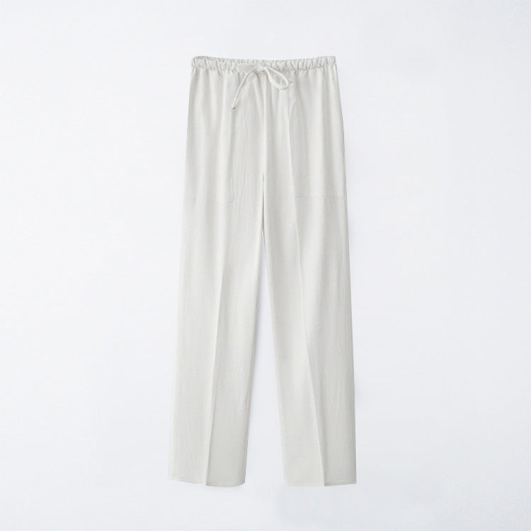Linen slacks plus-size pants